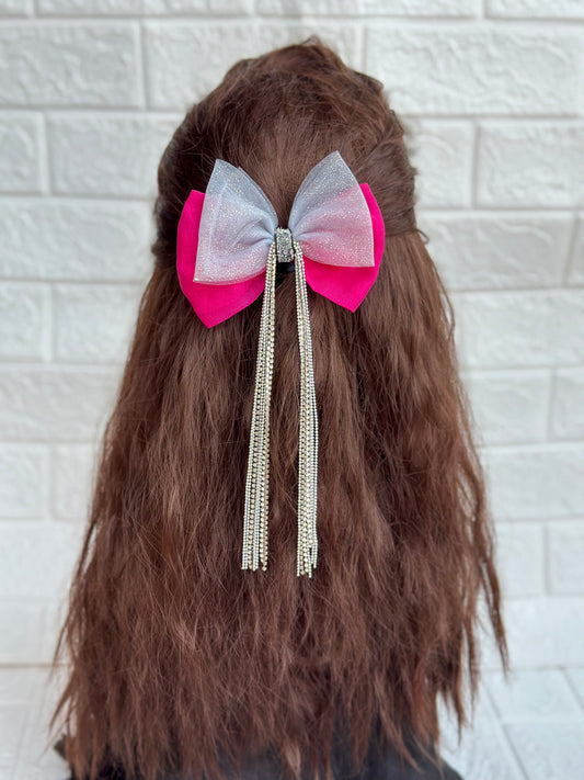 Hazel - Rhinestone bow