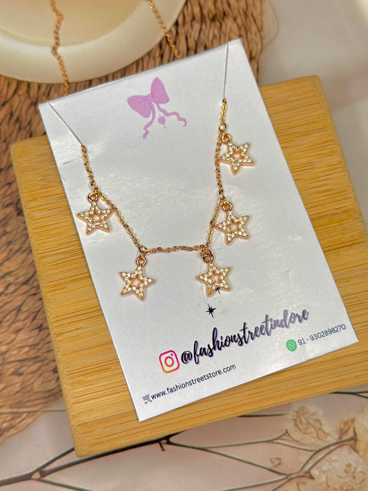 Star choker Necklace